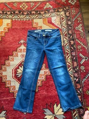 Pilcro and the Letterpress Women’s Blue Boot-Cut Jeans